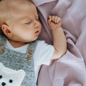 Luulu kahekordsest musliinist beebitekk-mähkimislina, 120x120cm