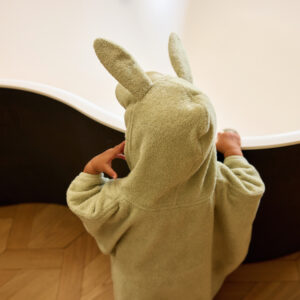 Jollein kapuutsiga vannirätik/vannipontšo