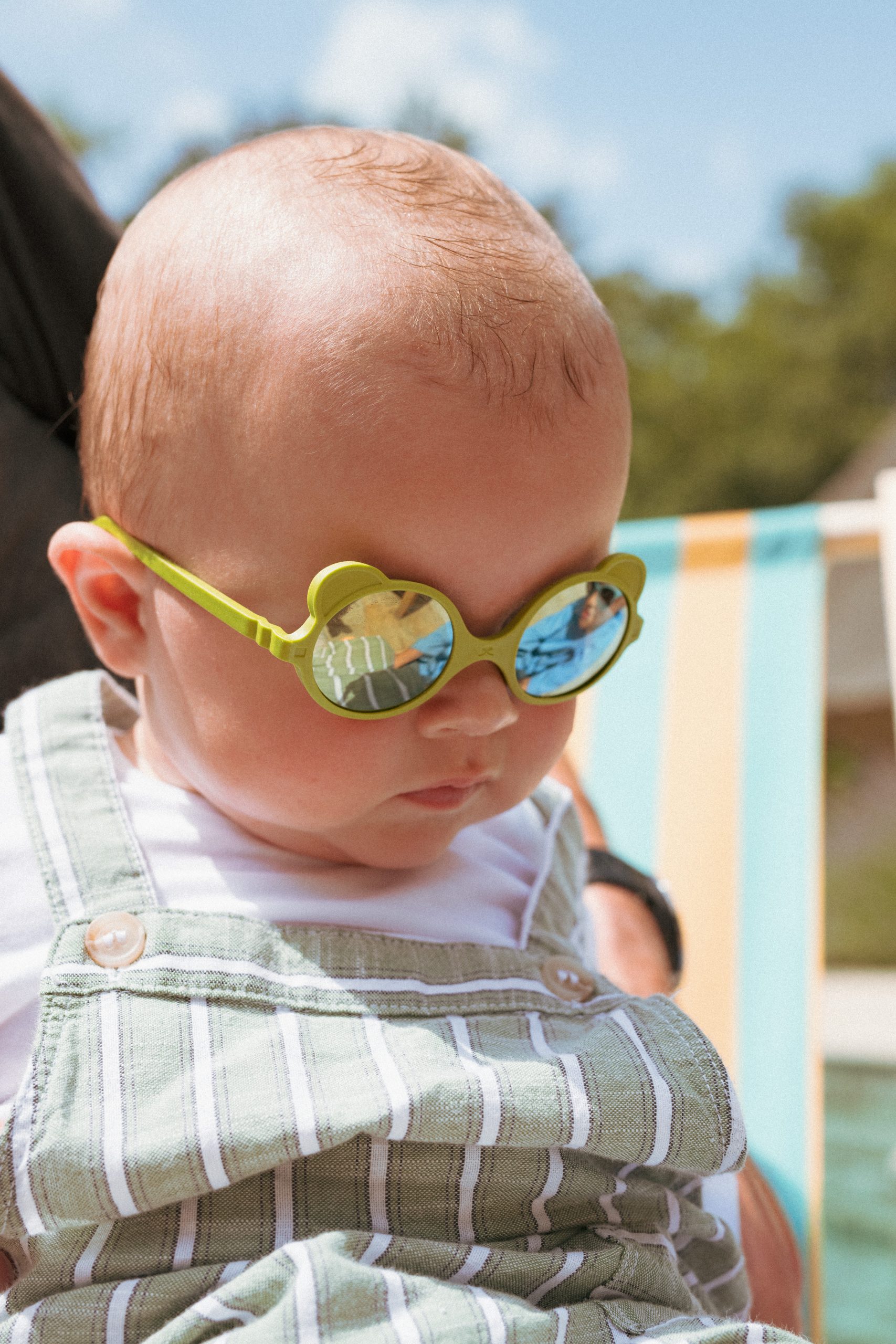 KIETLA kruvideta ja 100% purunematu raamiga laste päikeseprillid Mõmmi 0-1 aastastele