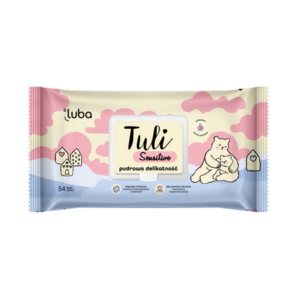 LUBA Tuli Sensitive niisked salvrätikud riisijahuga vastsündinutele ja imikutele, 54tk