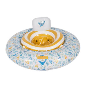 Little Dutch beebide ujumisrõngas istmega "Ocean Dreams Blue"