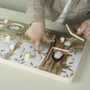 Little Dutch puidust pusle heliga "Forest Friends" FSC