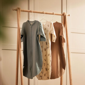 Jollein suvine eemaldatavate varrukatega magamiskott Ajour Sea Green