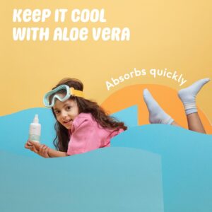 Naïf päevitusjärgne sprei aloe veraga beebidele ja lastele 175ml
