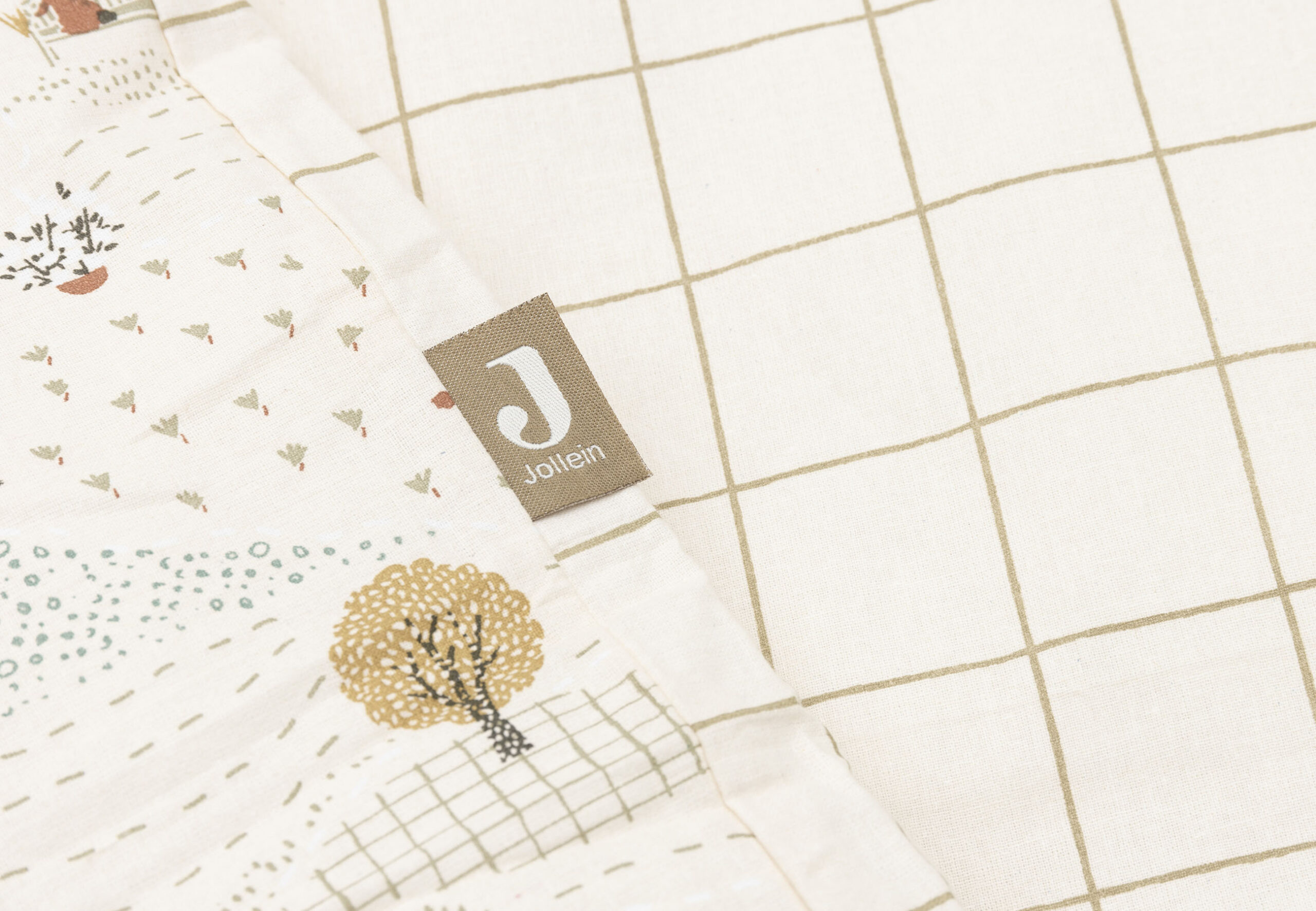 Jollein laste voodipesu komplekt 100x140 cm, Tiny Park