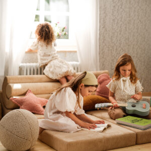 Wigiwama pehme velvetist tugitool Flipster