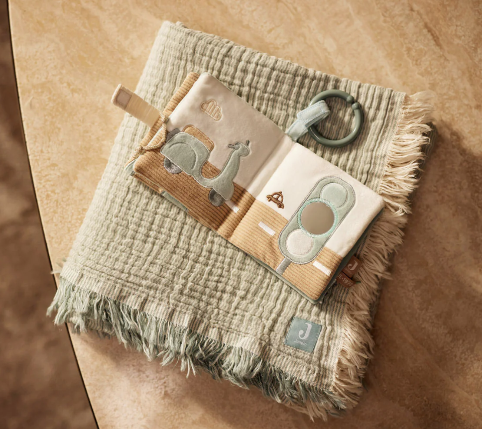 Jollein sensoorne pehme tegelusraamat, On the Go