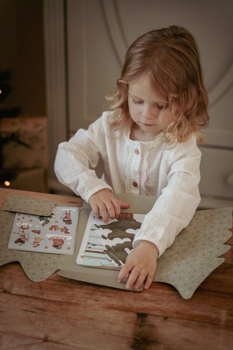 Little Dutch Christmas jõulukaartide meisterdamise komplekt