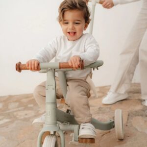 Little Dutch lükkesangaga 4in1 jalgratas, Green