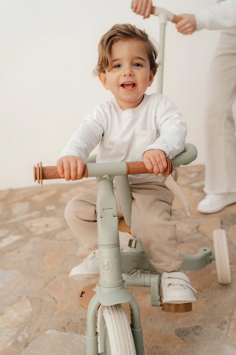 Little Dutch lükkesangaga 4in1 jalgratas, Green