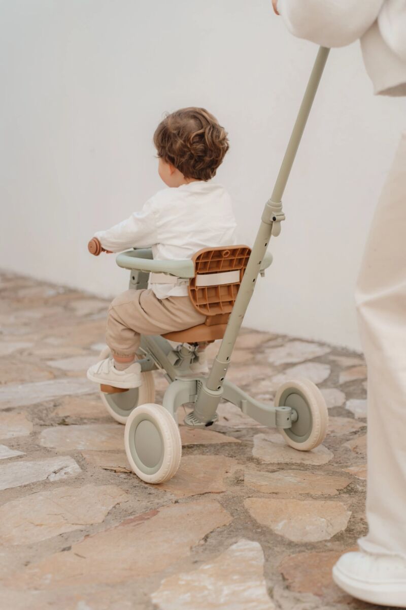 Little Dutch lükkesangaga 4in1 jalgratas, Green