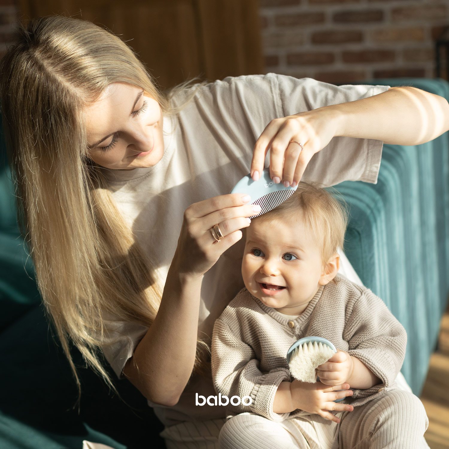 Baboo beebide kammi- ja harjakomplekt