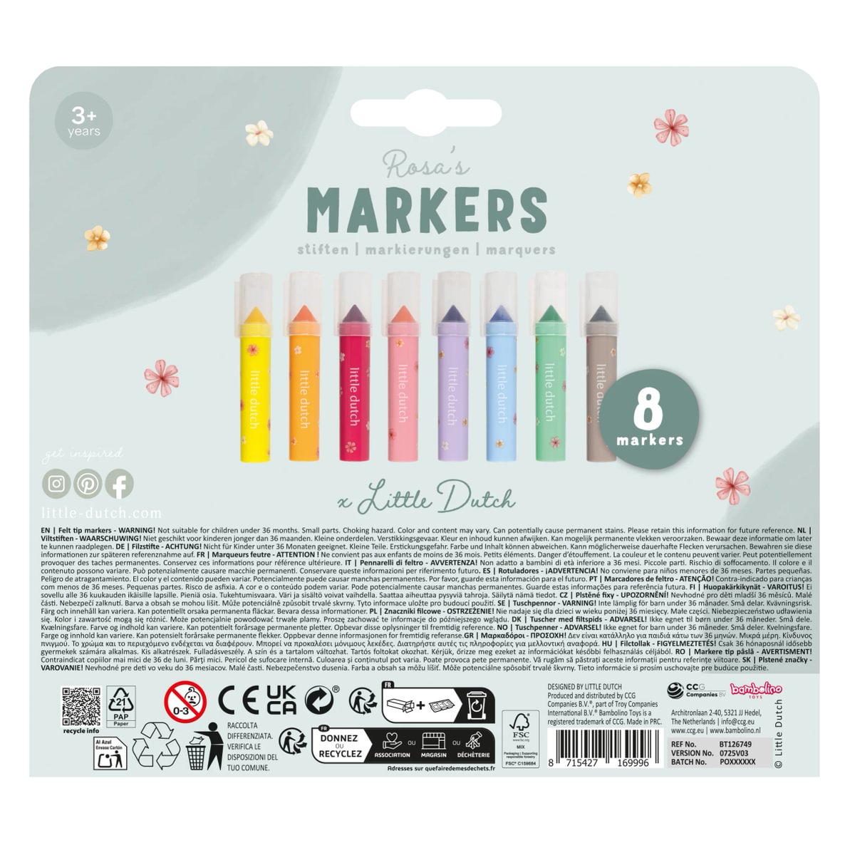 Little Dutch vildikad "Rosa"