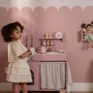 Little Dutch puidust mänguköök, Roosa, FSC