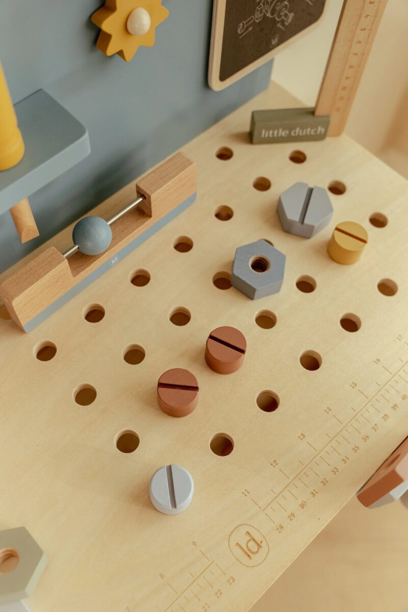 Little Dutch puidust laste tööpink, FSC