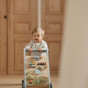 Little Dutch motoorikakeskusega puidust käimistugi, Forest Friends