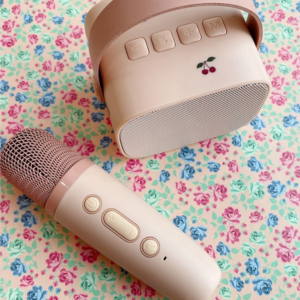 Konges Sløjd karaokekomplekt mikrofoni ja kõlariga, Cherry