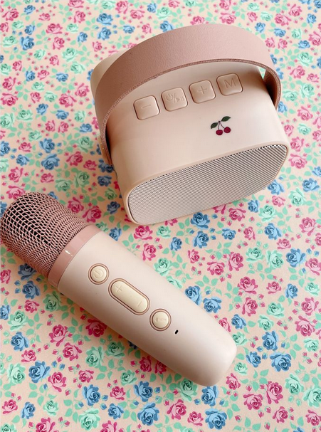 Konges Sløjd karaokekomplekt mikrofoni ja kõlariga, Cherry