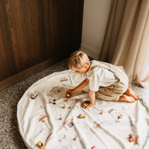 Play&Go 3in1 kaasaskantav mängumatt, City Map