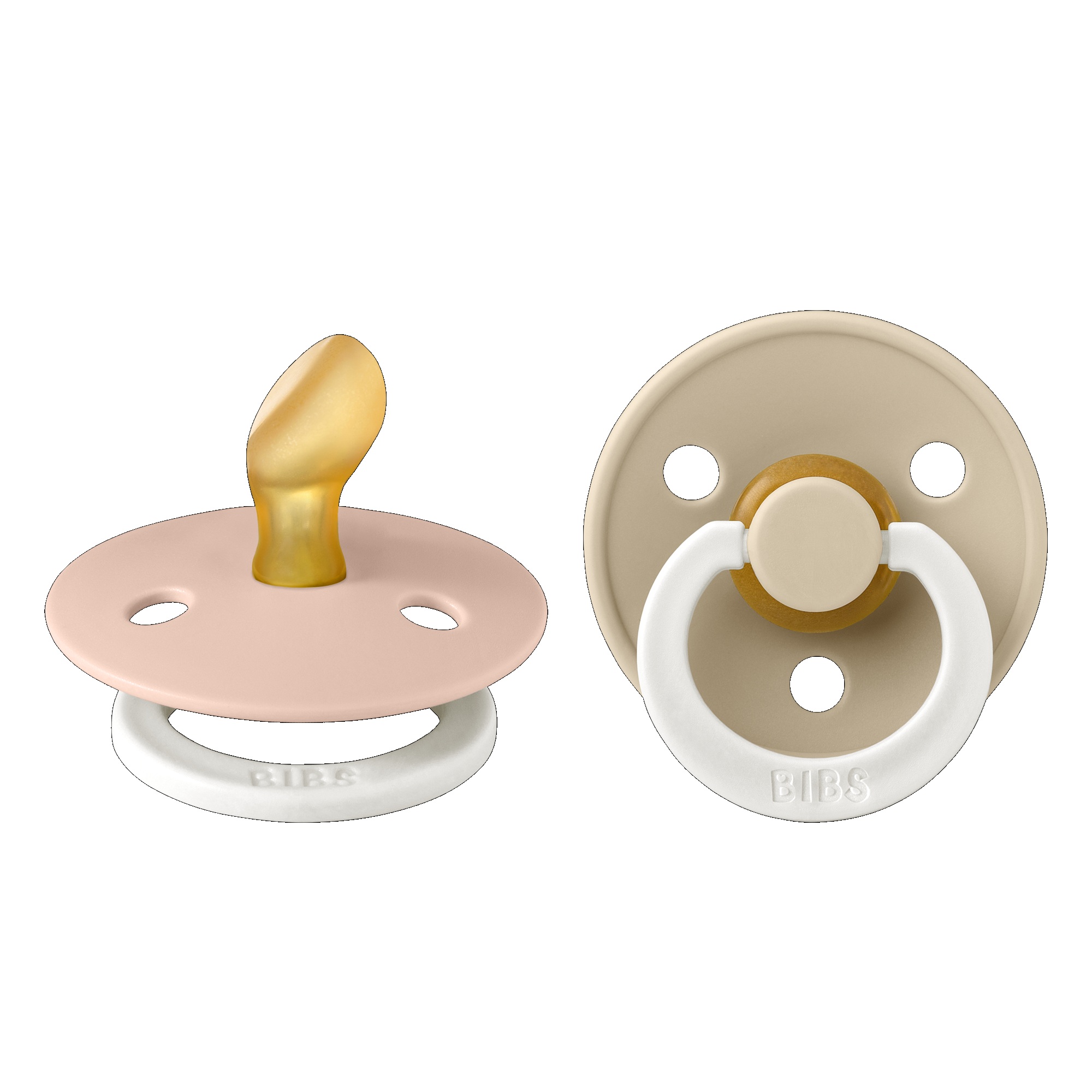 BIBS Colour anatoomilised öölutid GLOW, 2-pakk