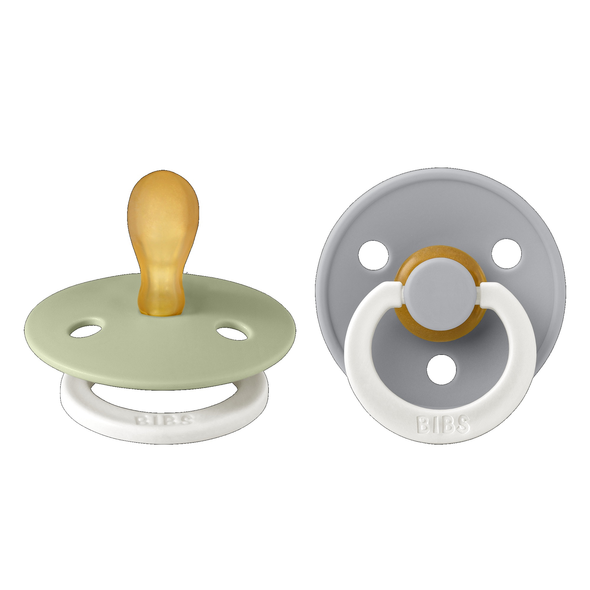 BIBS Colour sümmeetrilised öölutid GLOW, 2-pakk