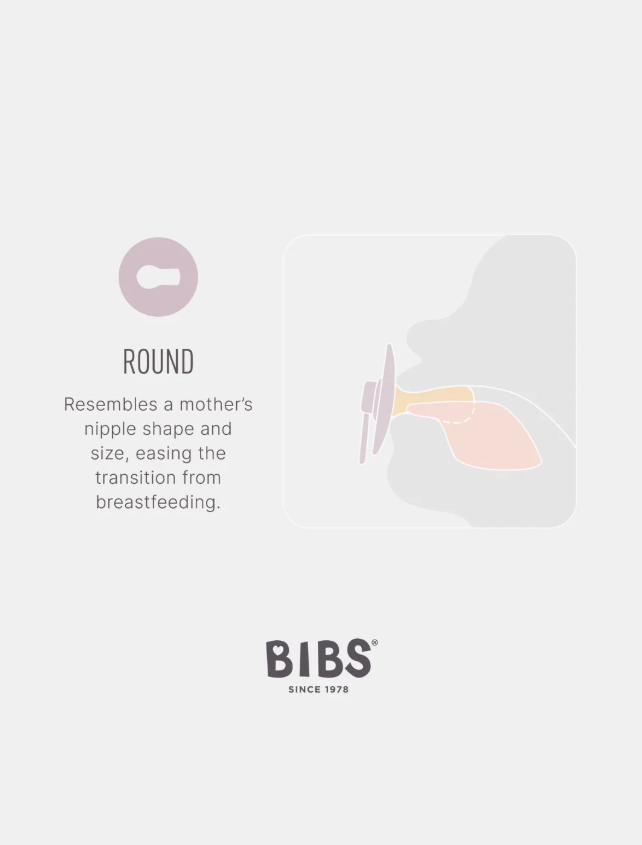 BIBS Colour kirsikujulised öölutid GLOW, 2-pakk