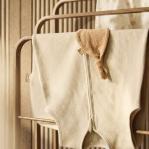 Jollein puuvillane varrukateta magamiskott, Little Waffle Sand