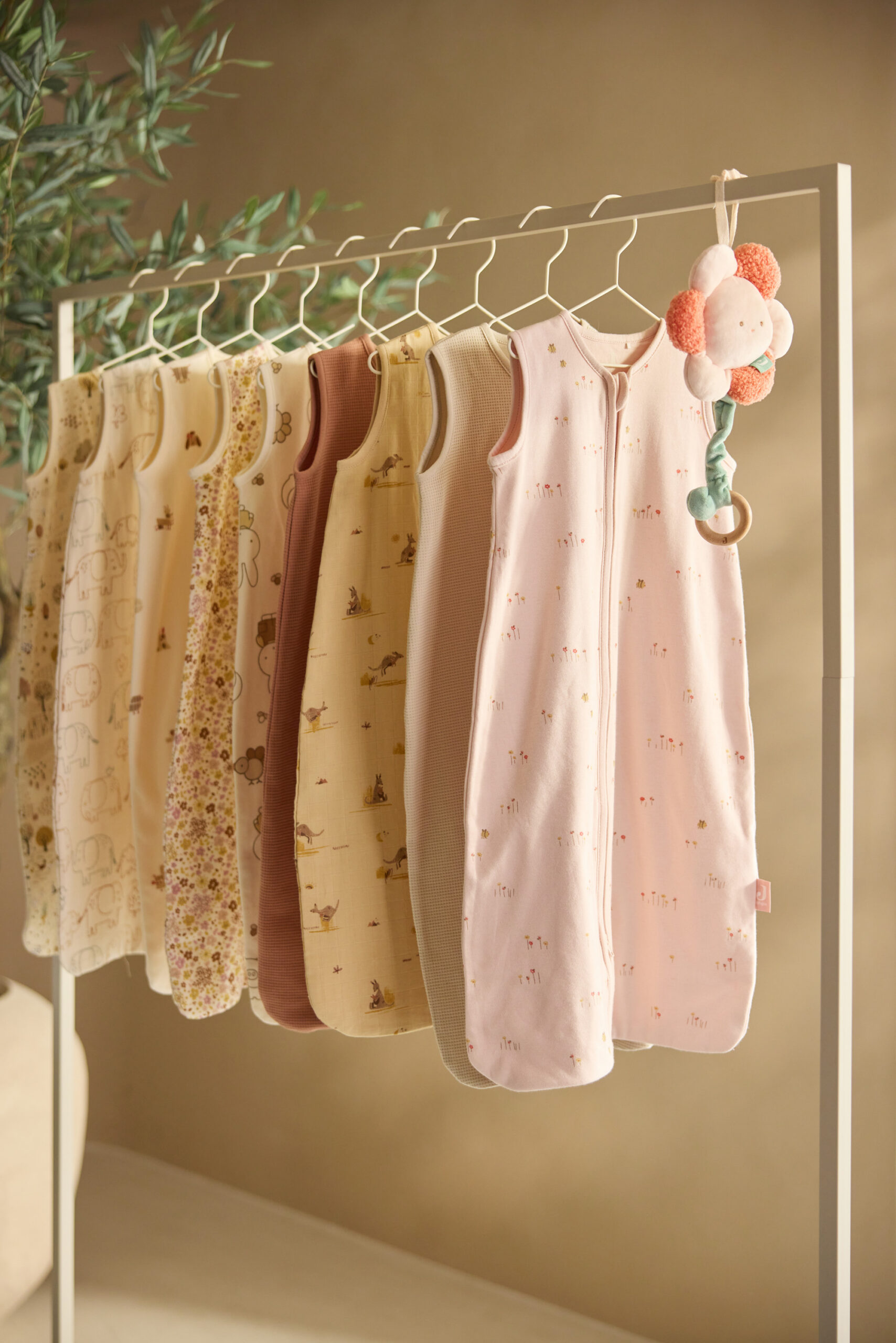 Jollein puuvillane varrukateta magamiskott, Pretty Picnic