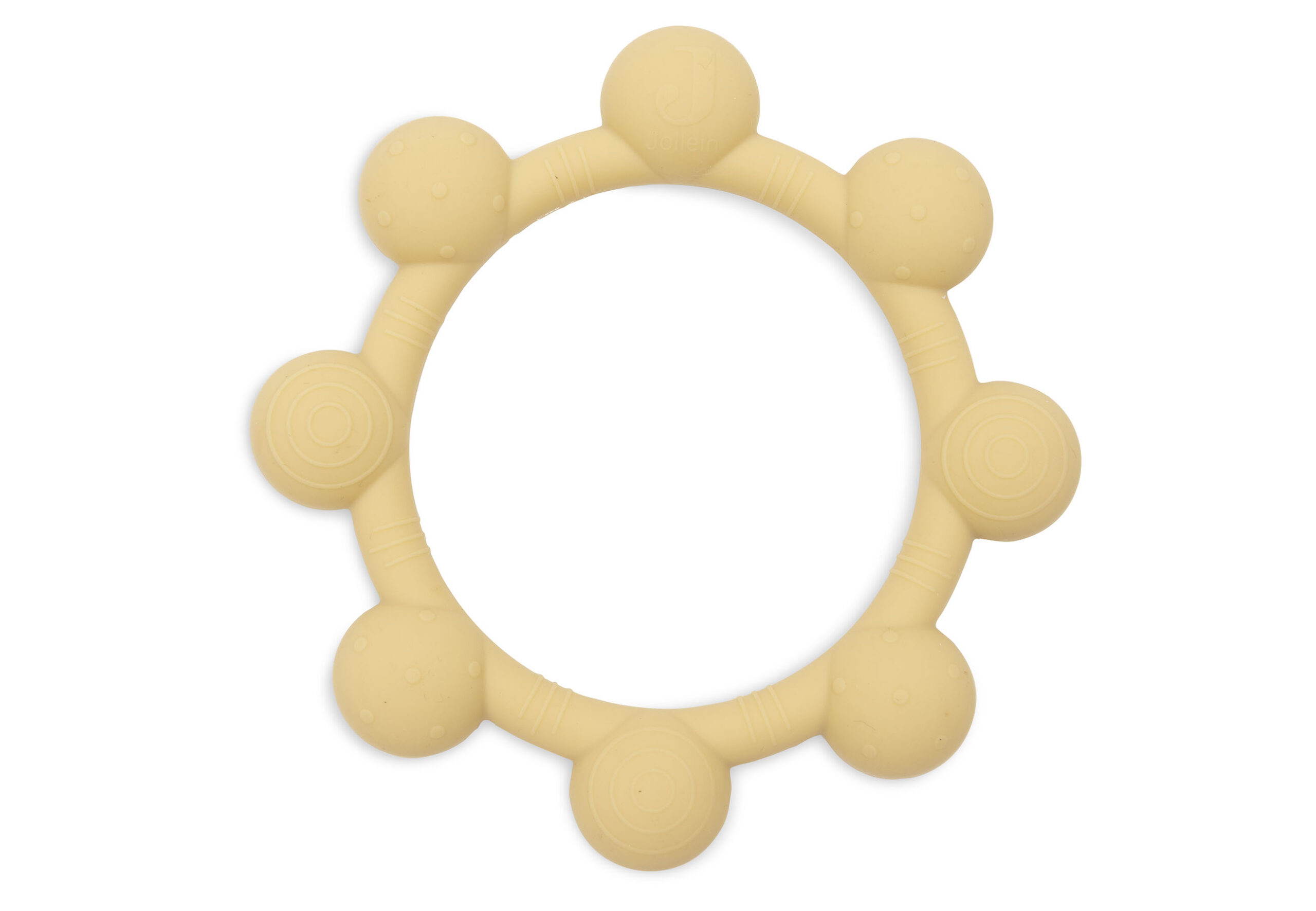 Jollein silikoonist närimisrõngas, Sun Vanilla