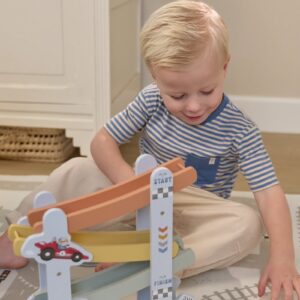 Little Dutch puidust rallirada, Sinine