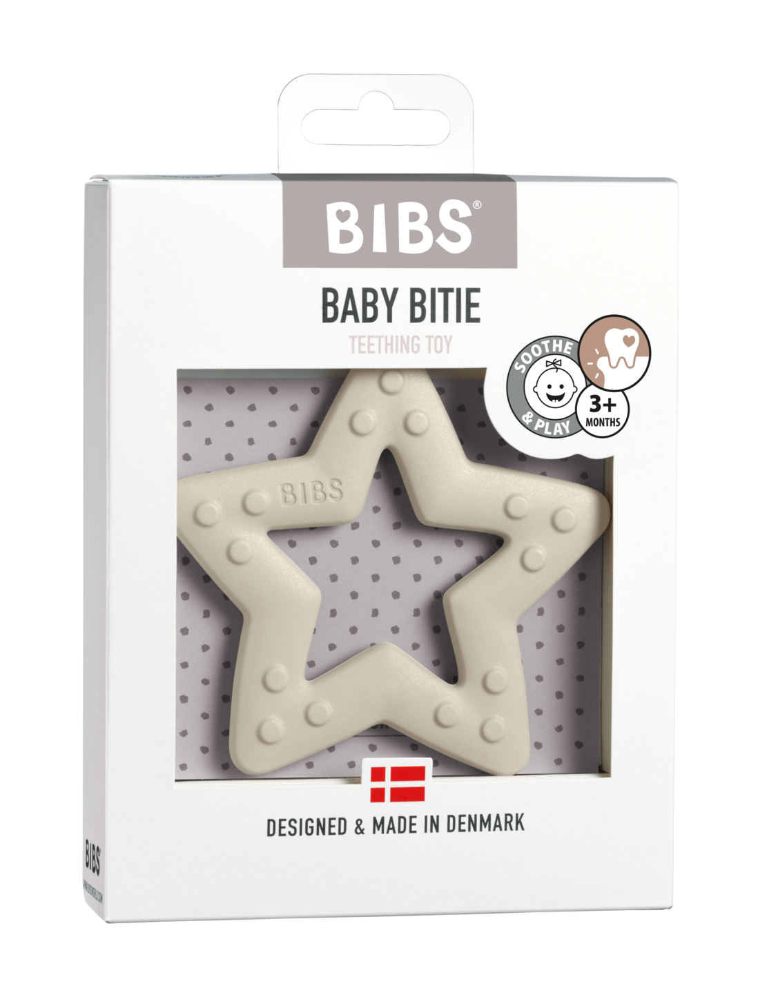 BIBS Baby Bitie Närimisrõngas Star