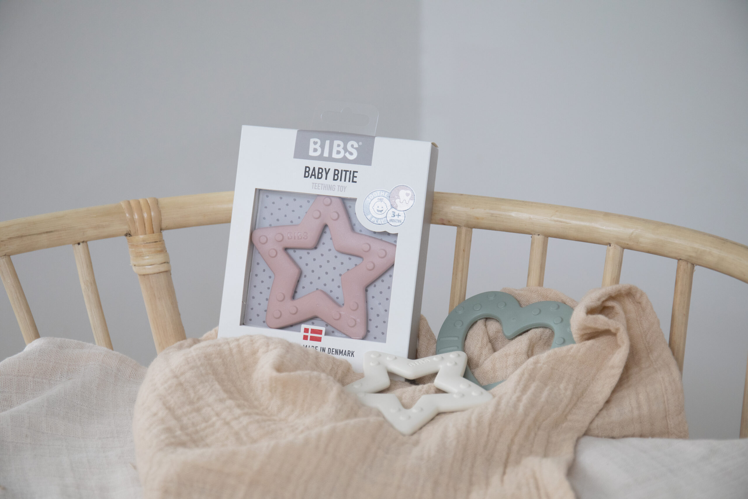 BIBS Baby Bitie Närimisrõngas Star