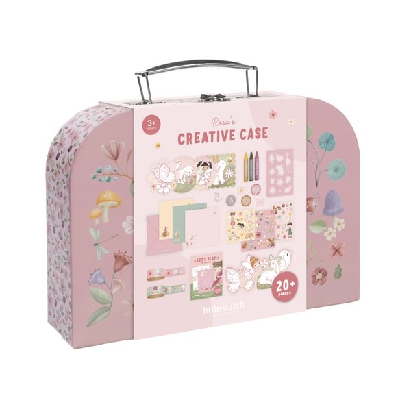 Little Dutch kunstikohver - Rosa & Fairy Garden