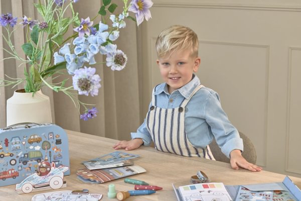 Little Dutch kunstikohver - Jim & autod
