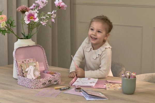 Little Dutch kunstikohver - Rosa & Fairy Garden