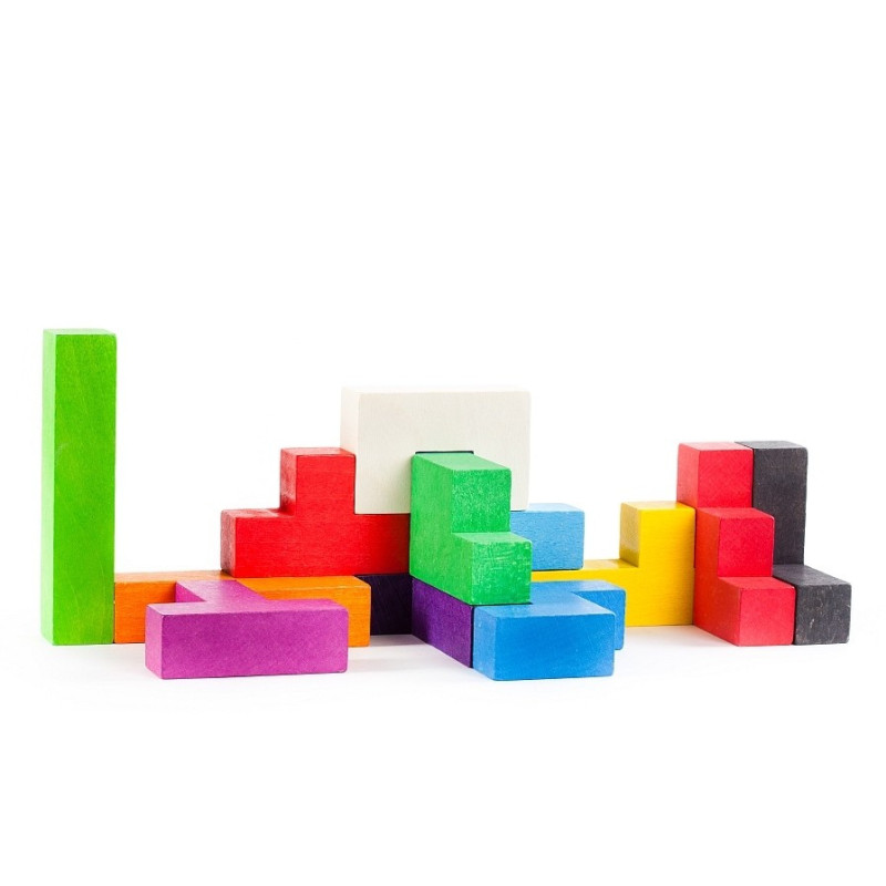 Bajo Pentomino – puidust loogikamäng