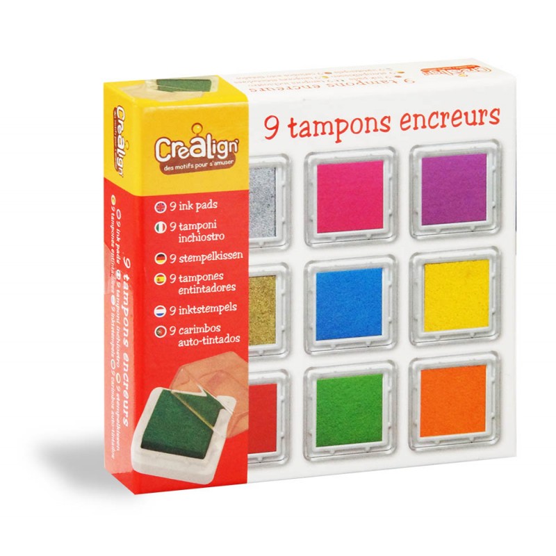 Créa Lign' värviliste templipatjade komplekt