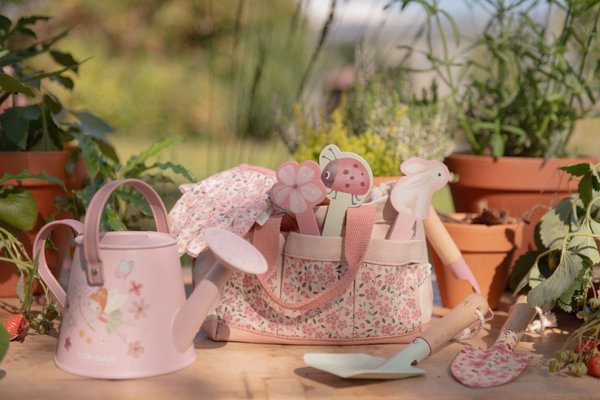 Little Dutch 10-osaline aiatööriistade kinkekomplekt - Fairy Garden