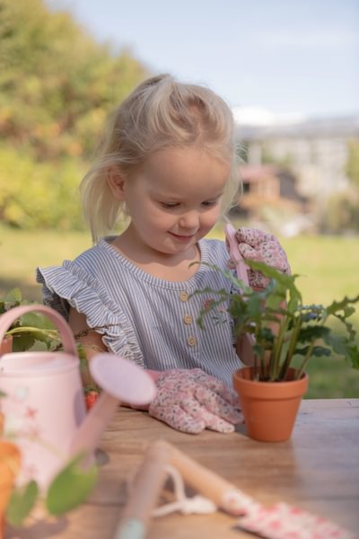 Little Dutch 10-osaline aiatööriistade kinkekomplekt - Fairy Garden